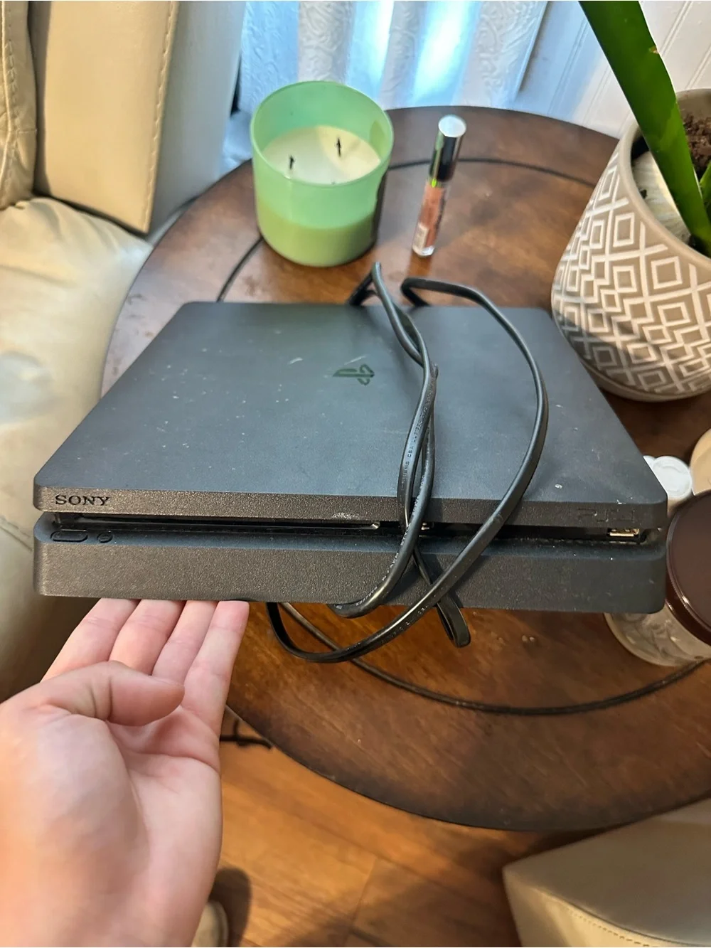 Sony PlayStation Slim Console in Black